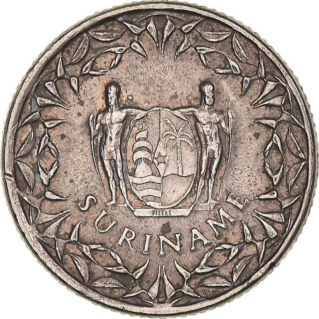 Coin, Surinam, 10 Cents, 1966