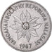 Moneda, Madagascar, 5 Francs, Ariary, 1967