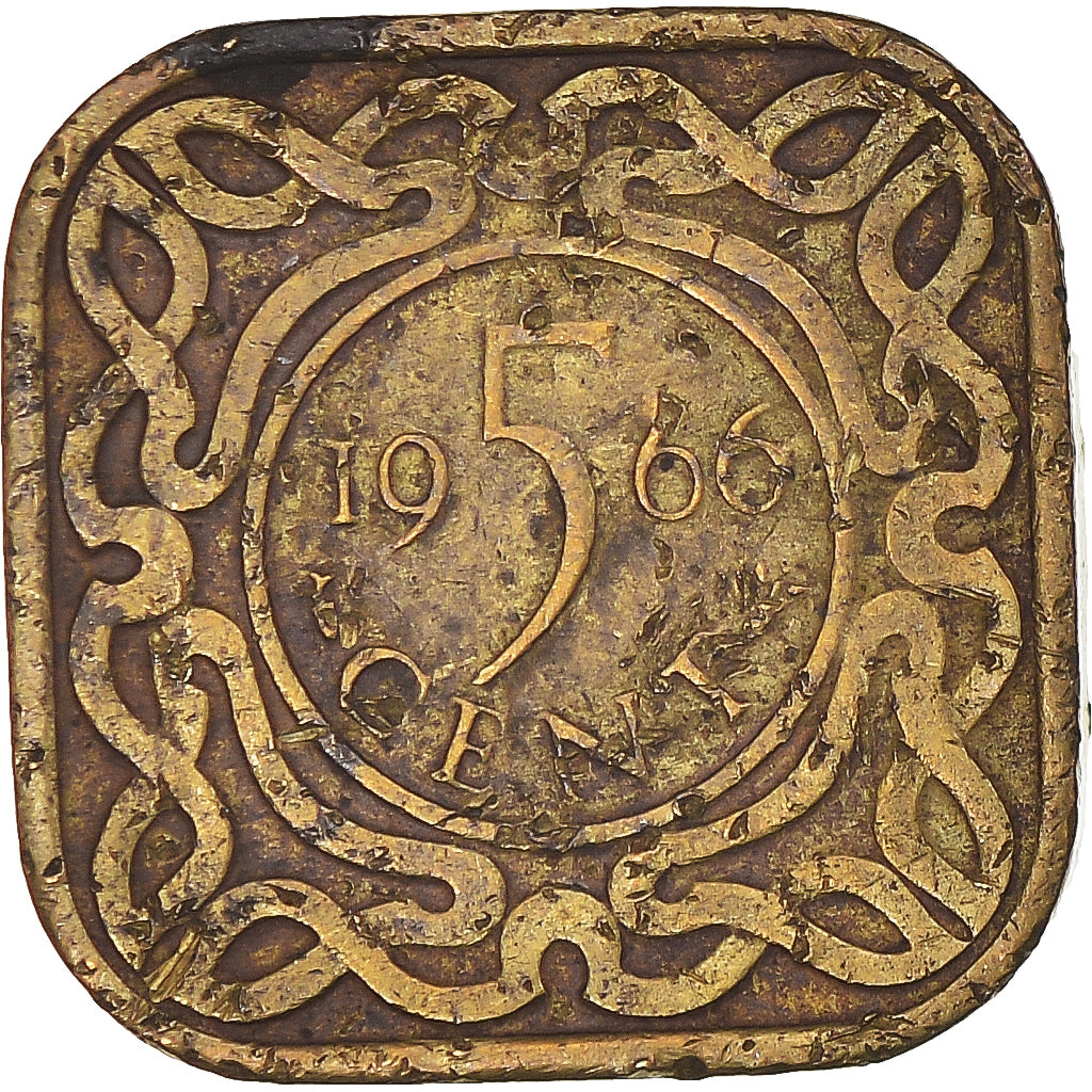 Münze, Suriname, 5 Cents, 1966