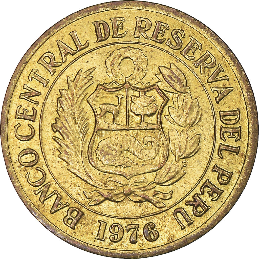 Monnaie, Pérou, Sol, 1976