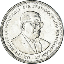 Coin, Mauritius, 1/2 Rupee, 2004