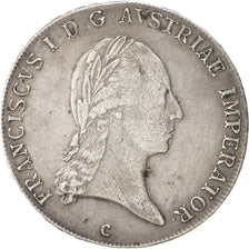 Austria, Franz II (I), Thaler, 1824 C, EF(40-45), Silver, KM:2162