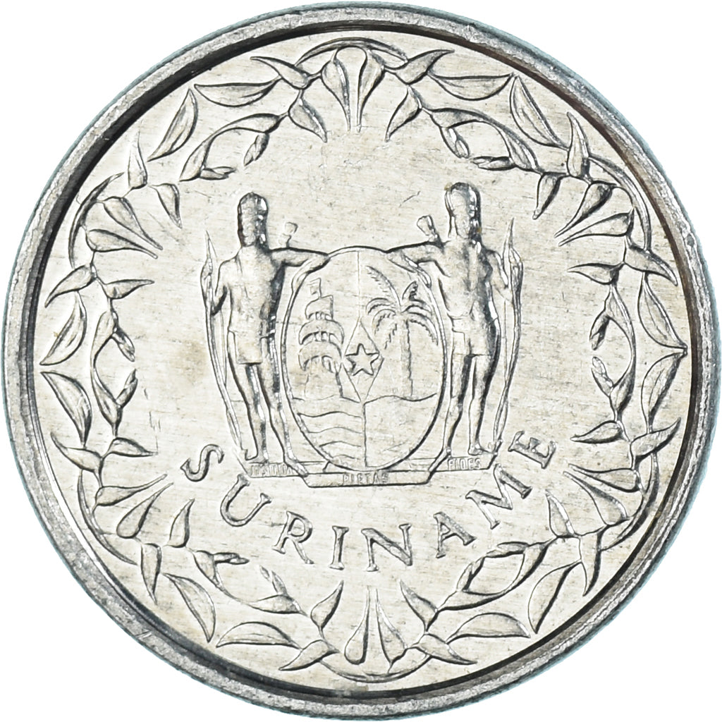 Coin, Surinam, Cent, 1976
