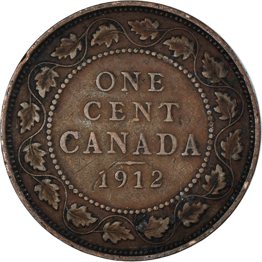 Moneta, Canada, Cent, 1912