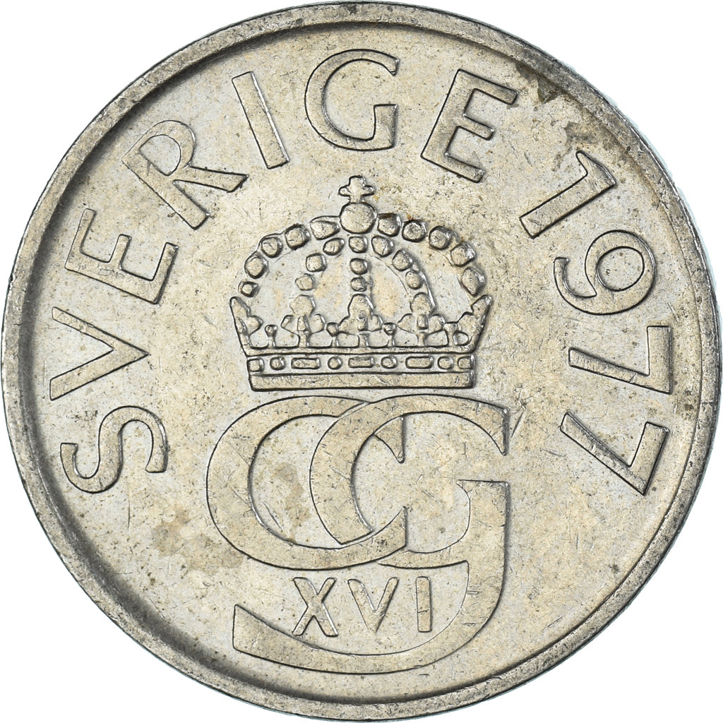 Coin, Sweden, 5 Kronor, 1977