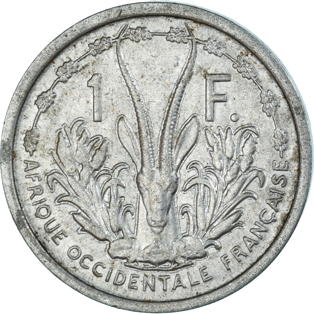 Coin, French West Africa, Franc, 1948
