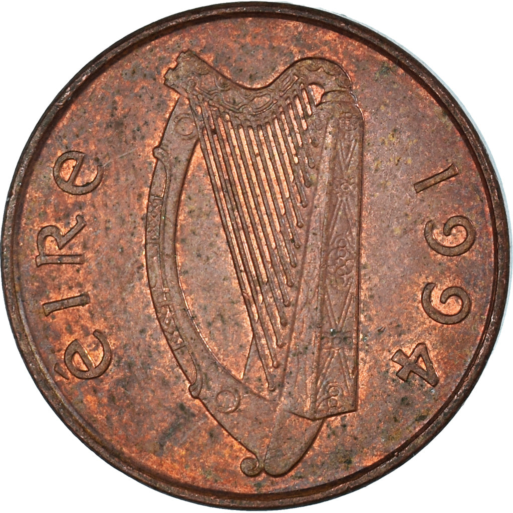 Moeda, Irlanda, 1 Penny, 1994