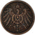 Moneda, Alemania, 2 Pfennig, 1905