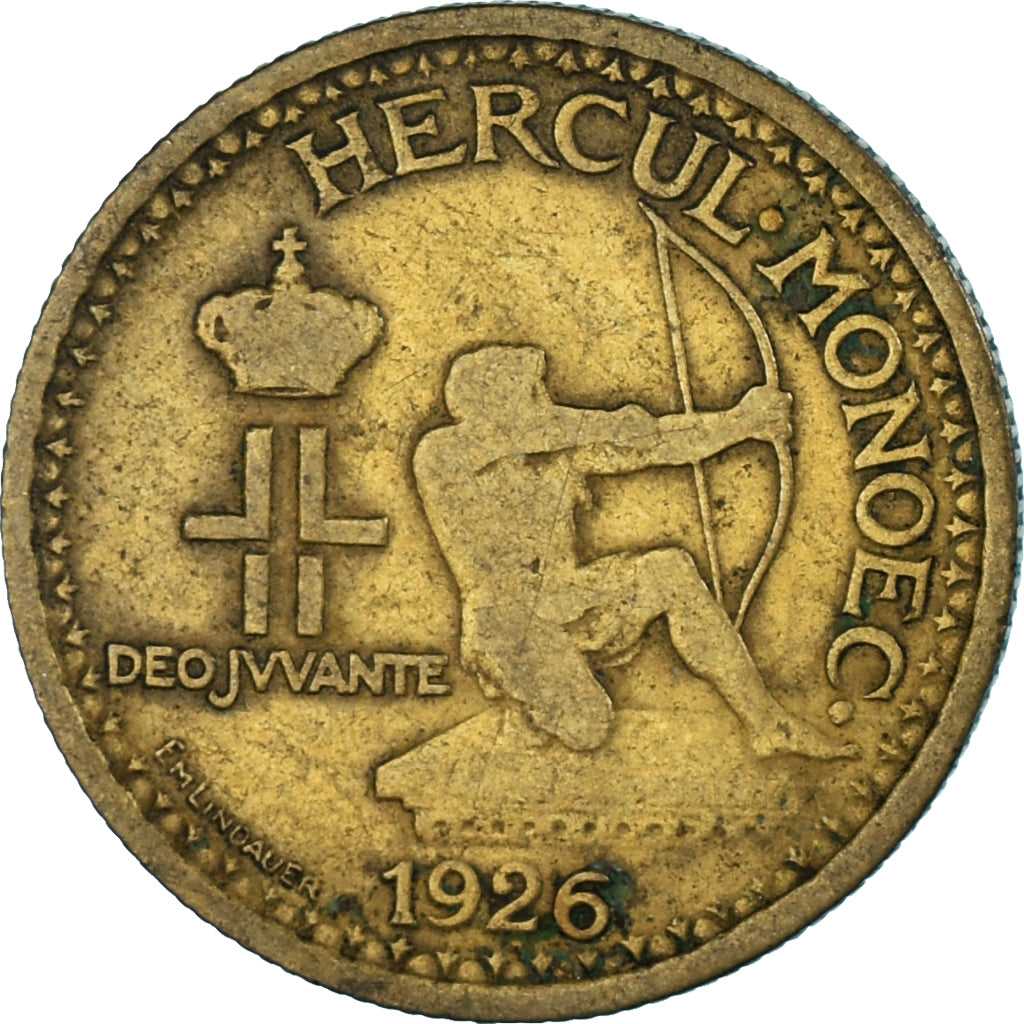 Coin, Monaco, 50 Centimes, 1926