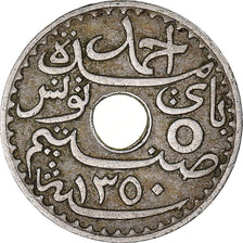 Coin, Tunisia, 5 Centimes, 1931