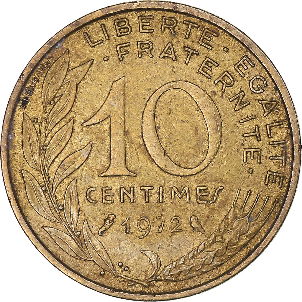 Moneta, Francia, 10 Francs, 1972
