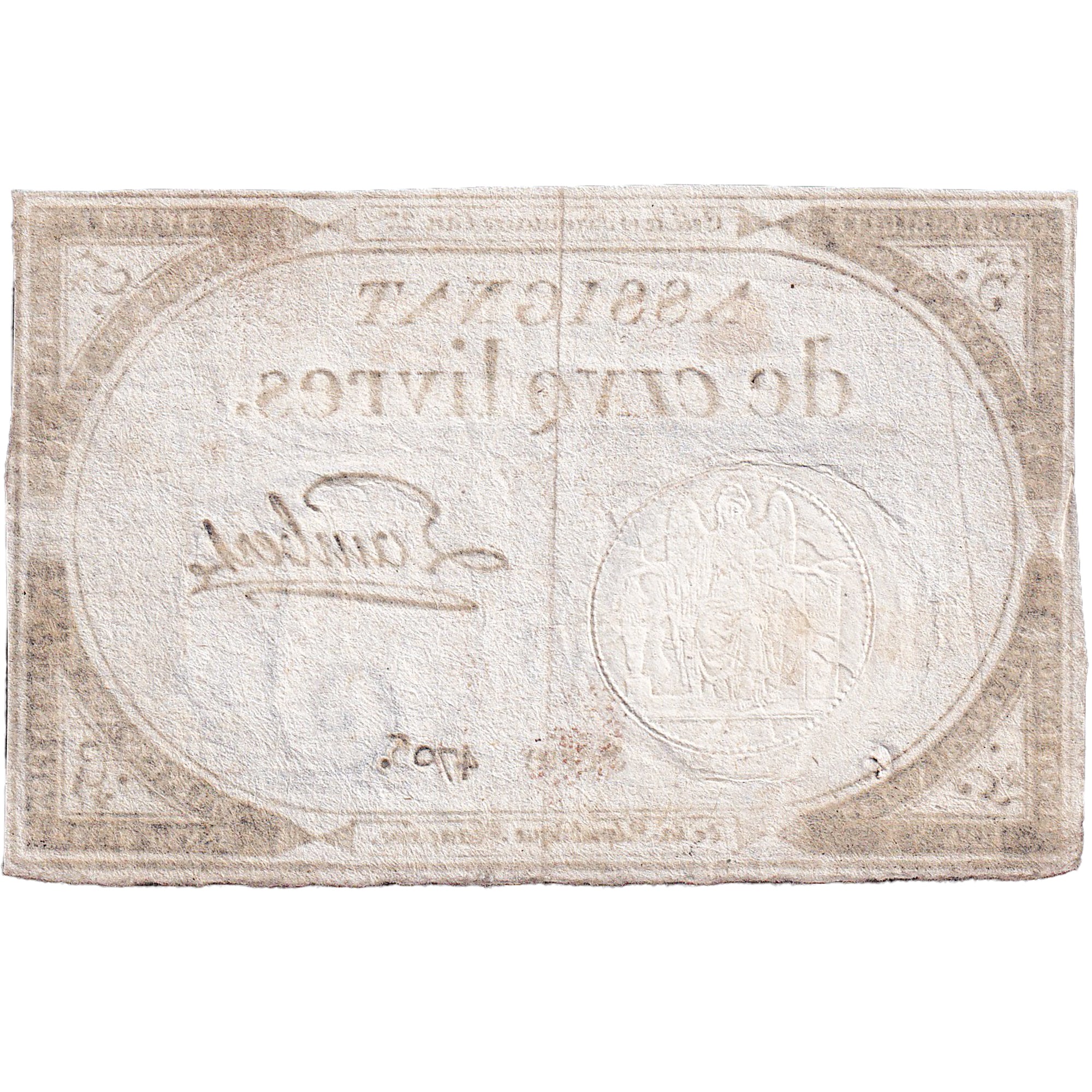 France, 5 Livres, An 2, SERIE 4705, EF(40-45), KM:A76, Lafaurie:171