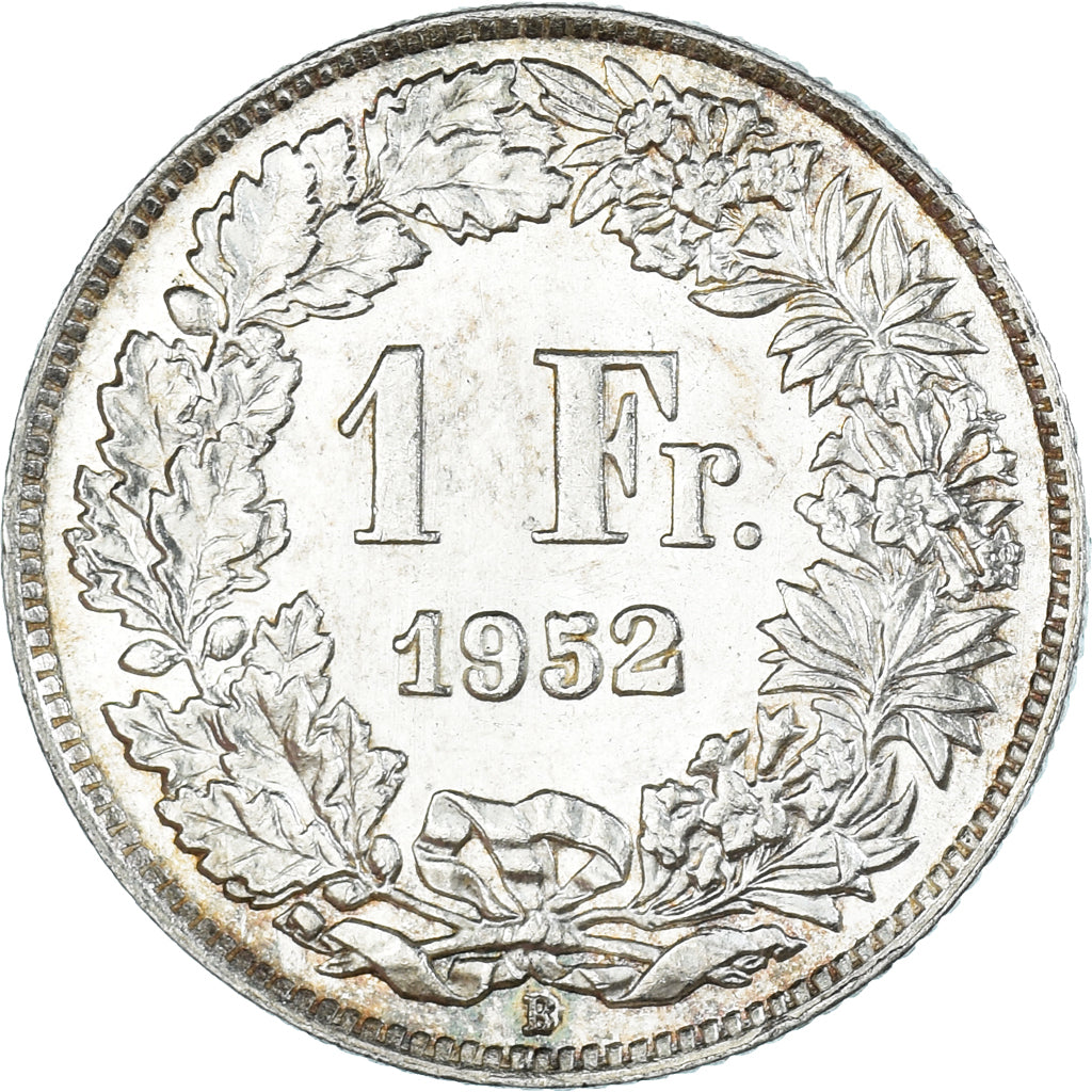 Coin, Switzerland, Franc, 1952