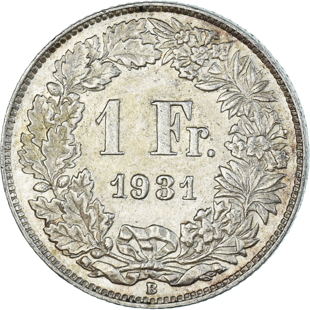 Coin, Switzerland, Franc, 1931