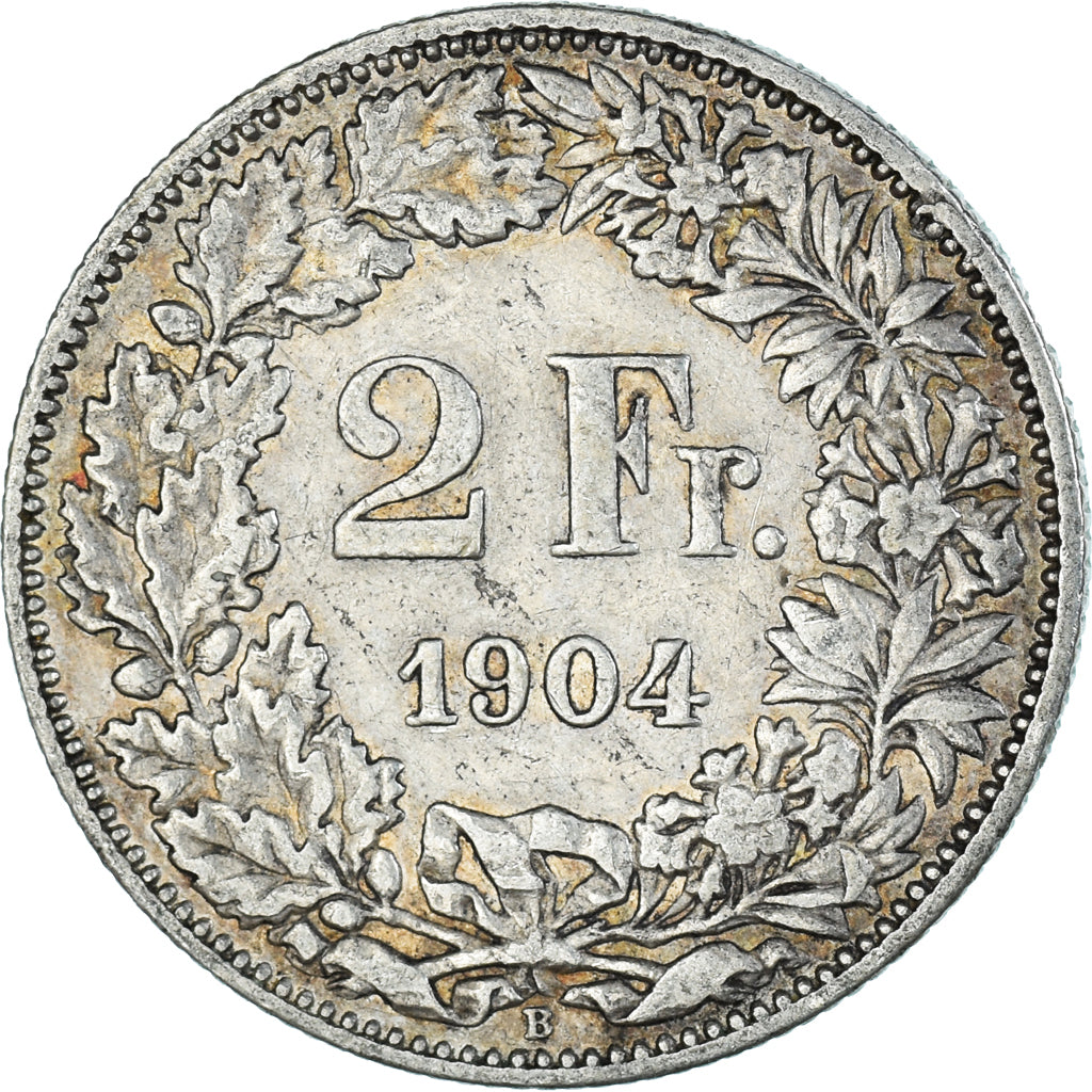 Coin, Switzerland, 2 Francs, 1904