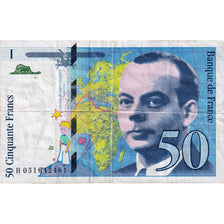 Frankrijk, 50 Francs, St Exupéry, 1999, H051642481, TTB, Fayette:73.05