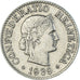 Moneta, Svizzera, 10 Rappen, 1939, BB, Nichel