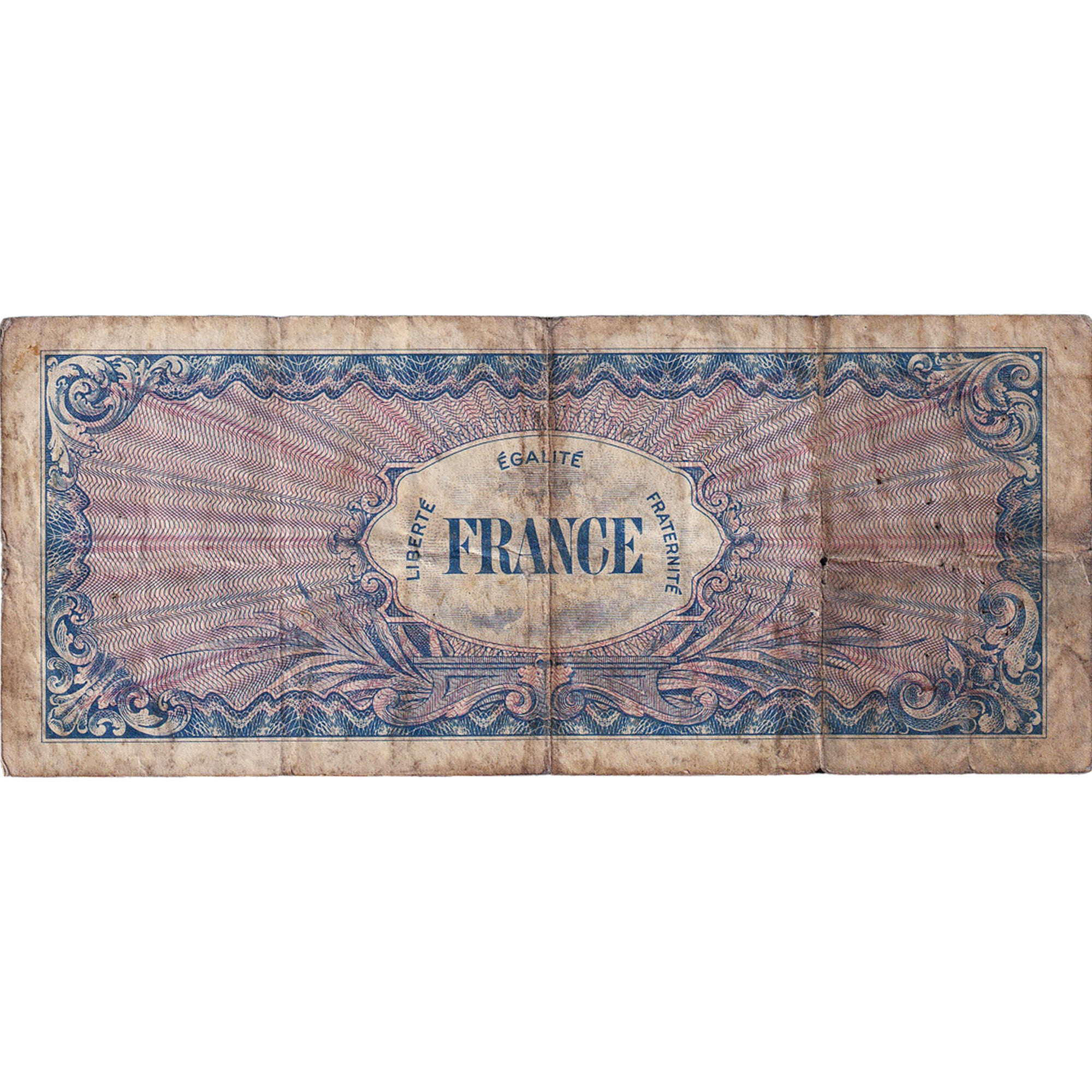 Francia, 100 Francs, Flag/France, 1944, 06827131, B, Fayette:VF25.5, KM:118a