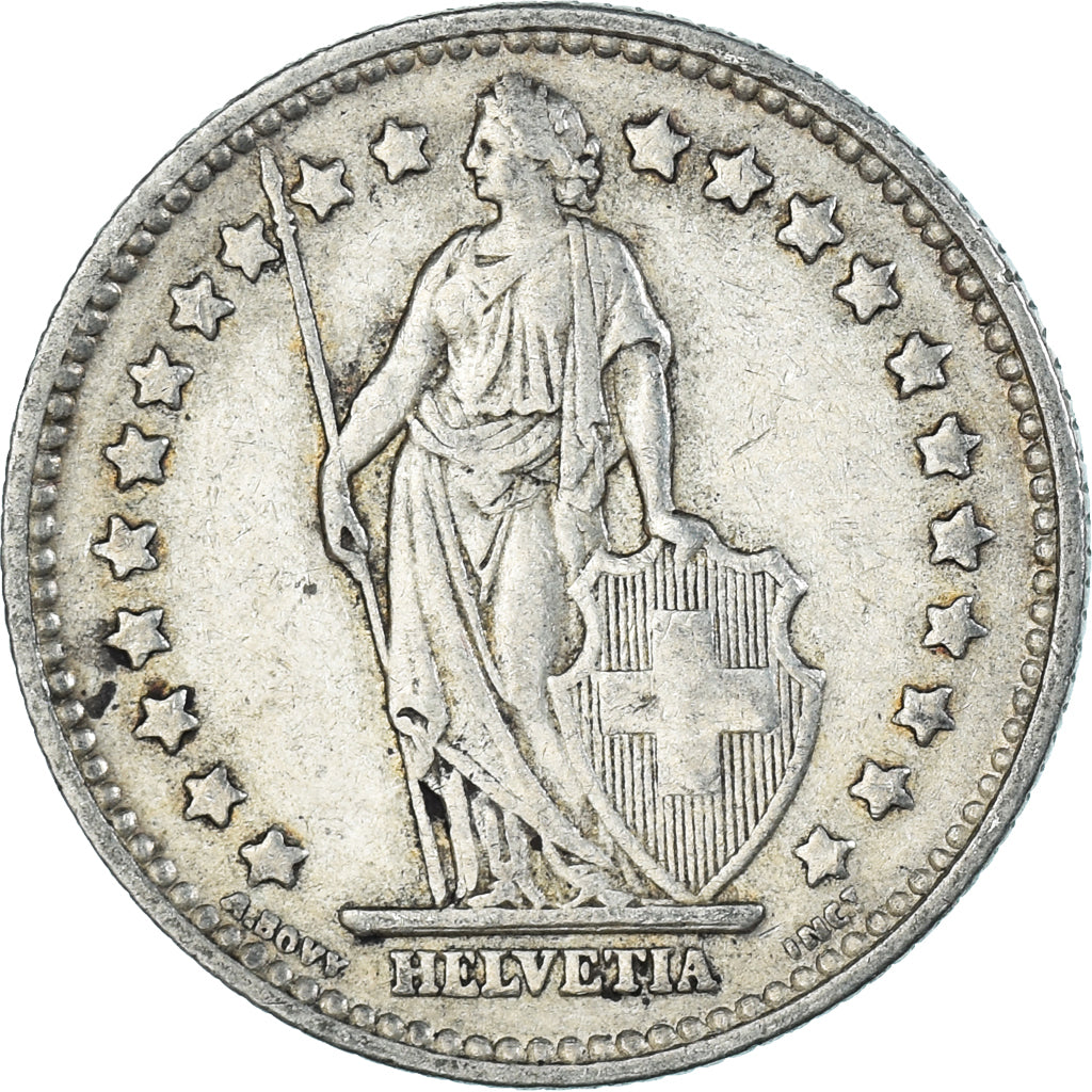 Coin, Switzerland, Franc, 1936