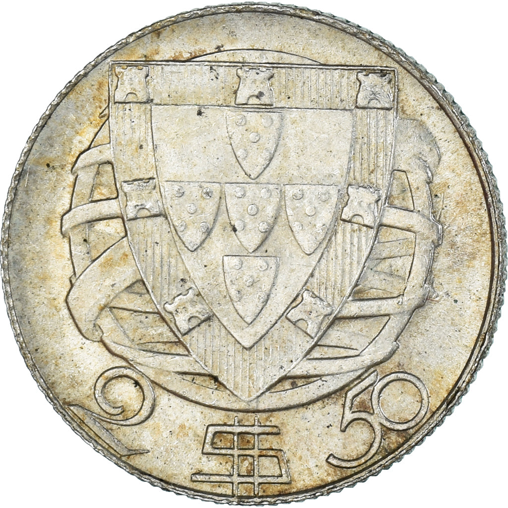 Coin, Portugal, 2-1/2 Escudos, 1951