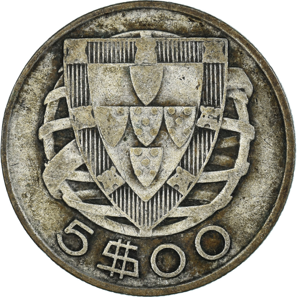 Moeda, Portugal, 5 Escudos, 1947