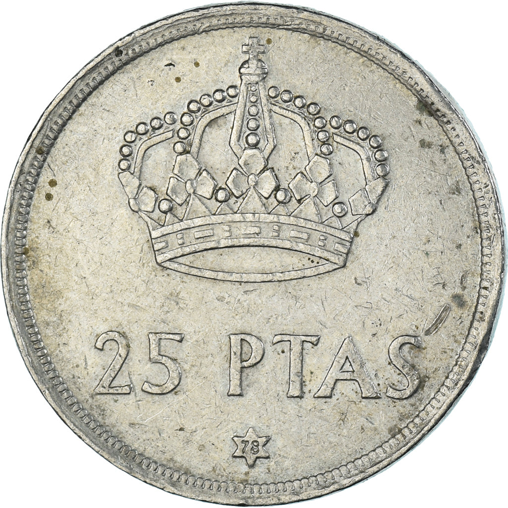 Moneta, Spagna, 25 Pesetas, 1978