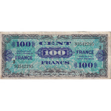 Francia, 100 Francs, Flag/France, 1945, 93542795, MB+, Fayette:VF25.3