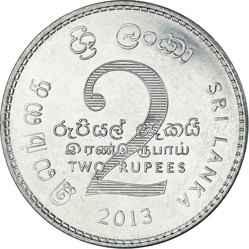Coin, Sri Lanka, 2 Rupees, 2013