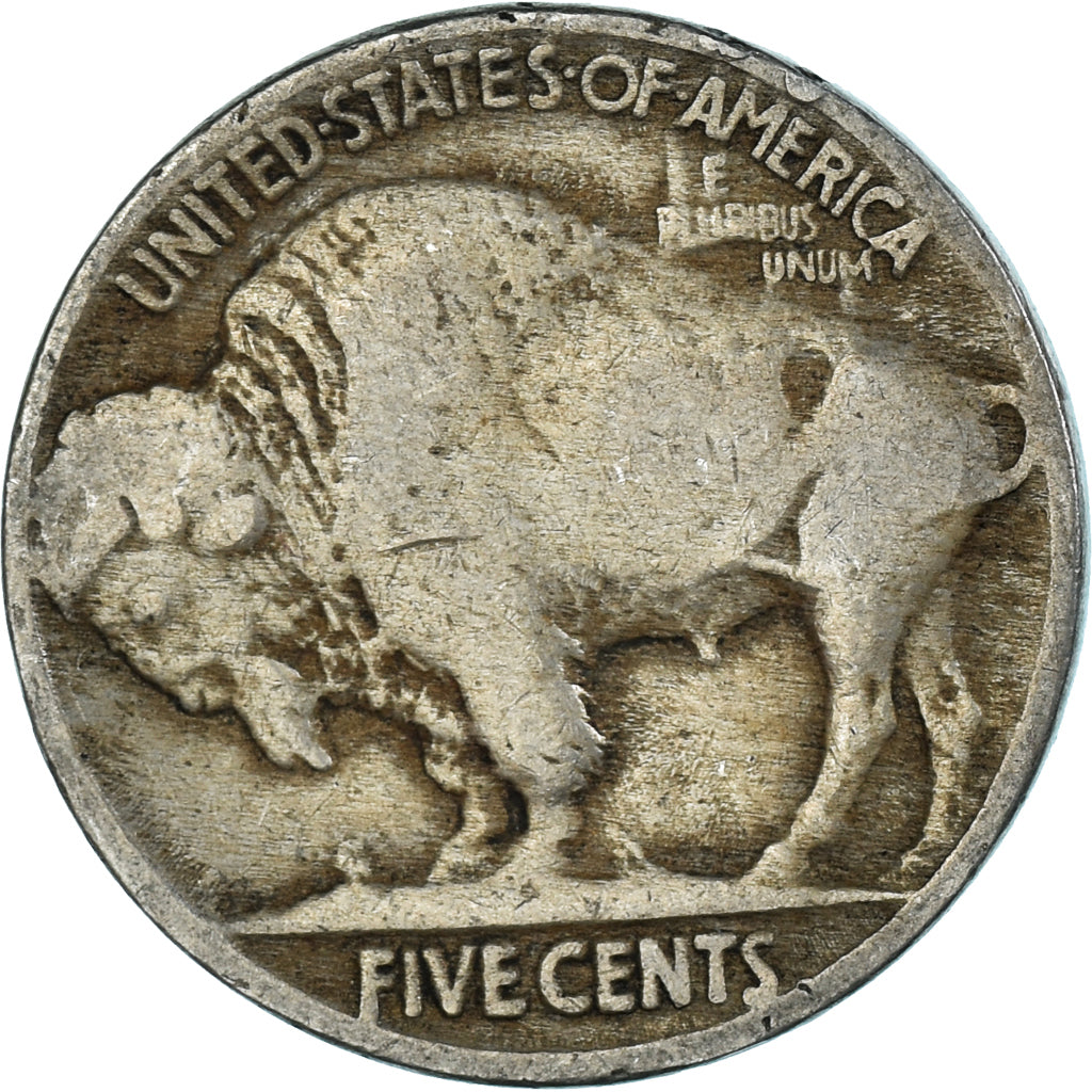 Coin, United States, 5 Cents, 1914
