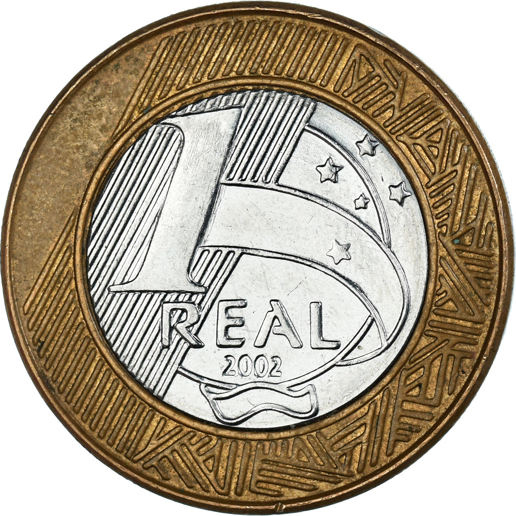 Moneta, Brazylia, Real, 2002