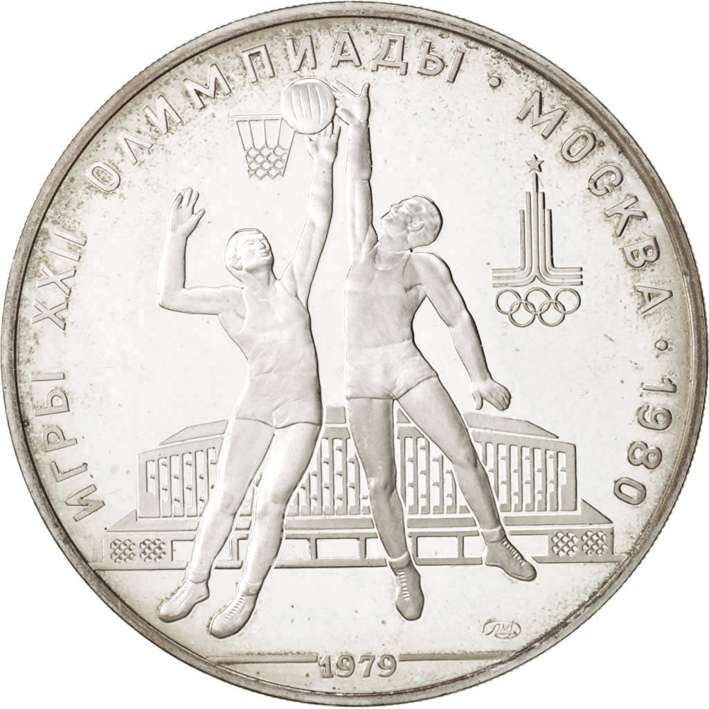 Russia, 10 Roubles, 1979, MS(63), Silver, KM:168