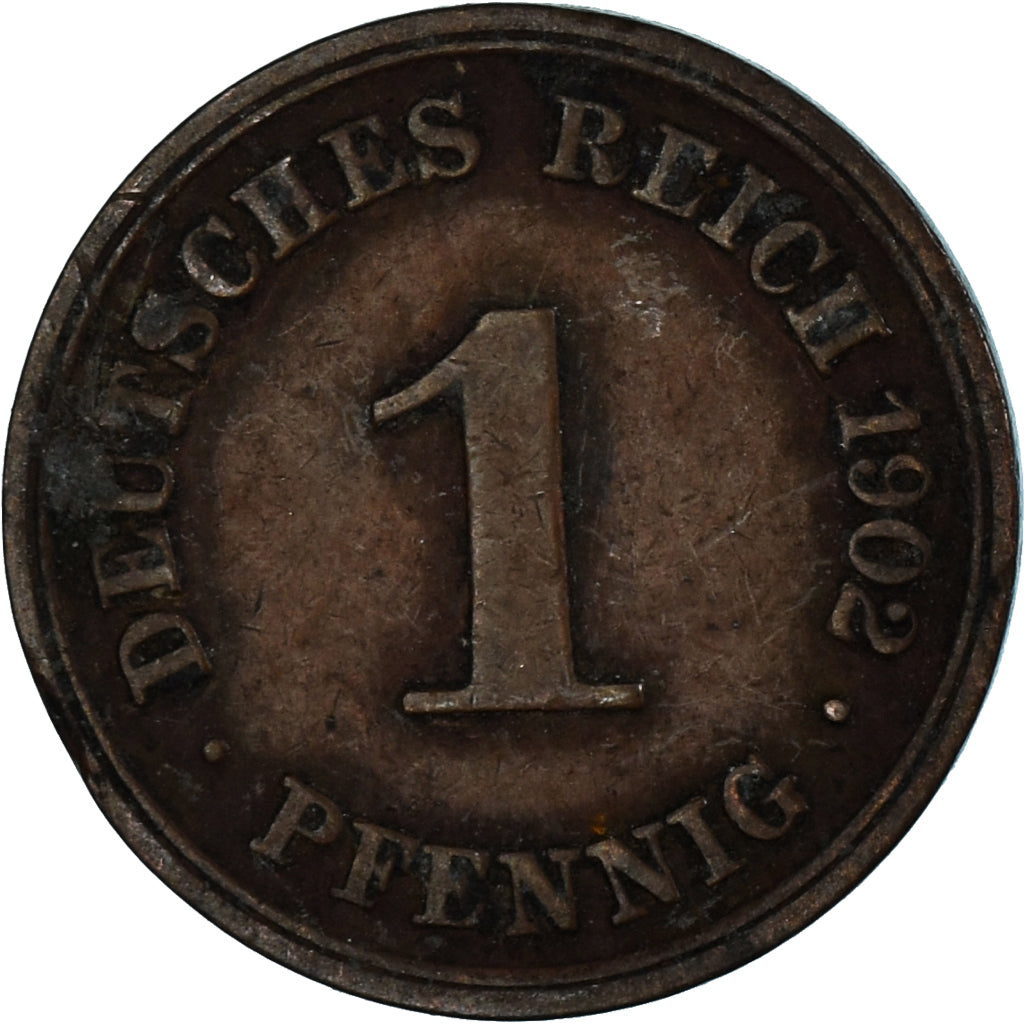 Coin, GERMANY - EMPIRE, Pfennig, 1902