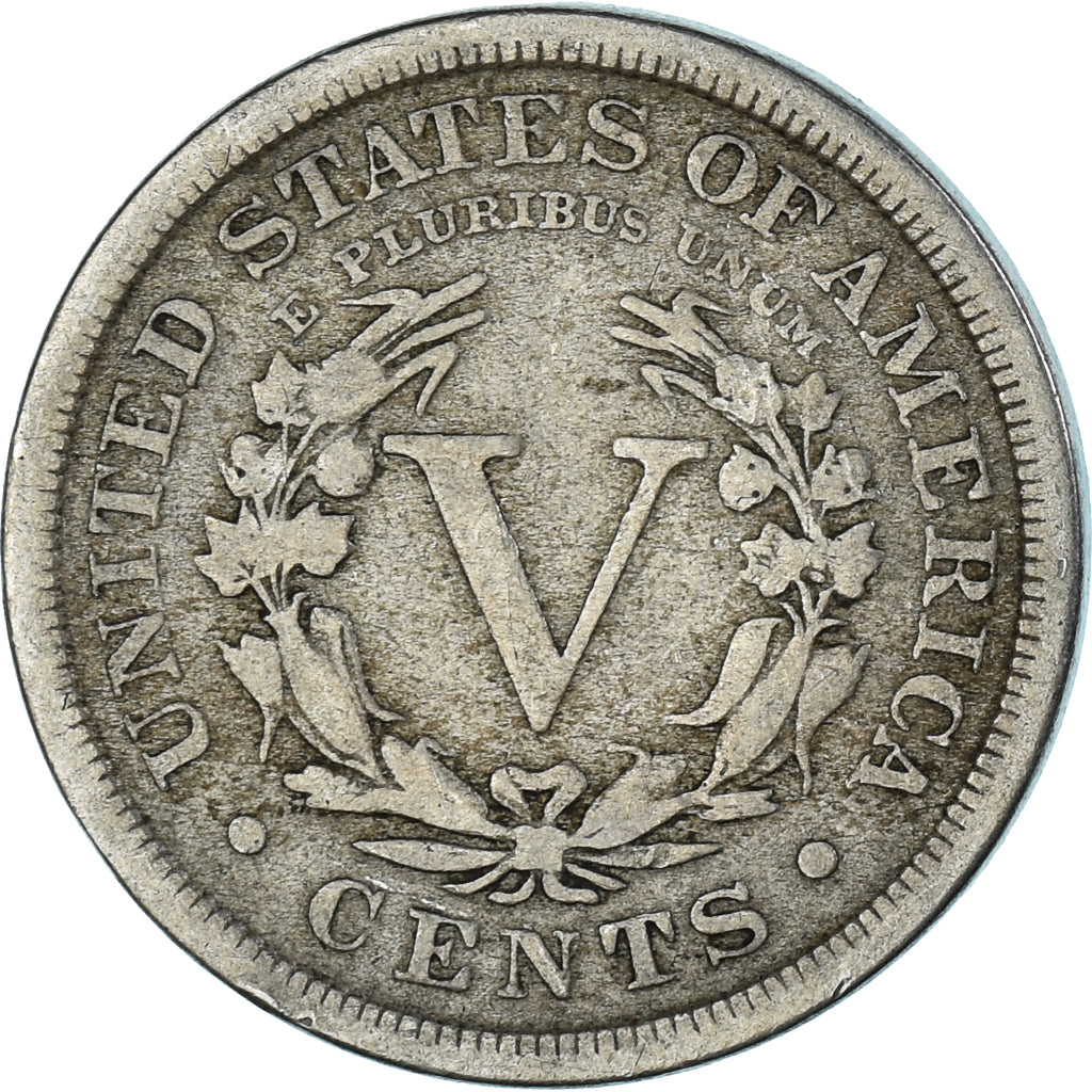 Coin, United States, 5 Cents, 1906