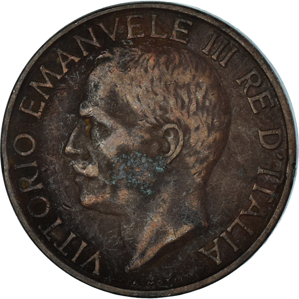 Munten, Italië, 10 Centesimi, 1928