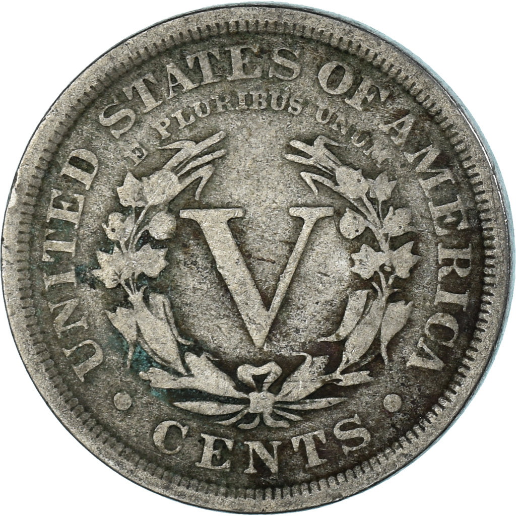 Moneta, Stati Uniti, 5 Cents, 1906
