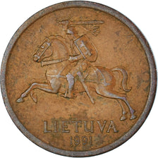 Coin, Lithuania, 20 Centu, 1991