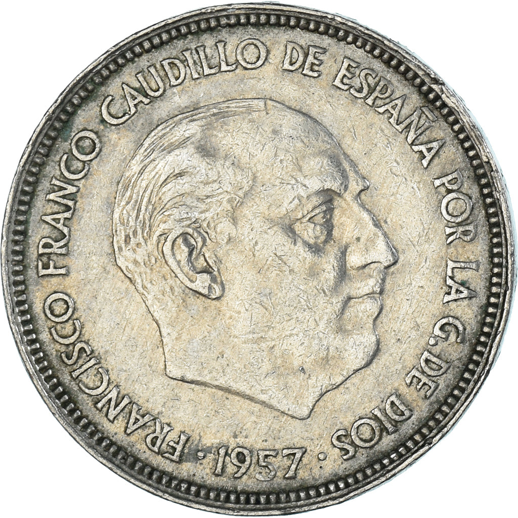 Monnaie, Espagne, 25 Pesetas, 1965