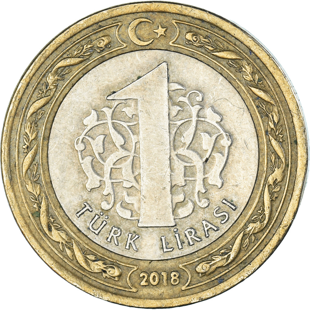 Münze, Türkei, Kurus, 2018