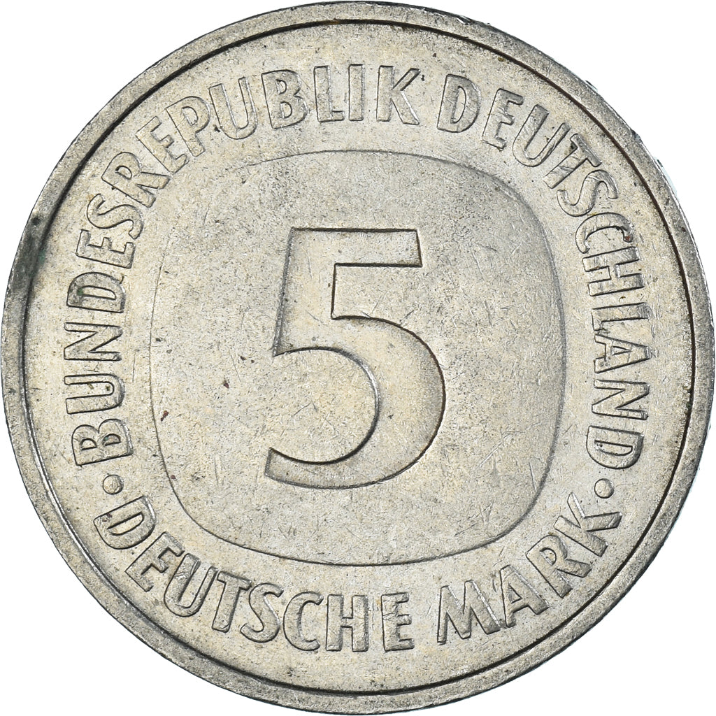 Coin, GERMANY - FEDERAL REPUBLIC, 5 Mark, 1976