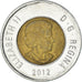 Moneta, Canada, 2 Dollars, 2012