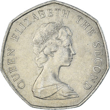 Monnaie, Jersey, 50 New Pence, 1969