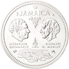 Jamaica, Elizabeth II, 10 Dollars, 1972, MS(64), Silver, KM:60