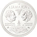 Jamaica, Elizabeth II, 10 Dollars, 1972, MS(64), Silver, KM:60
