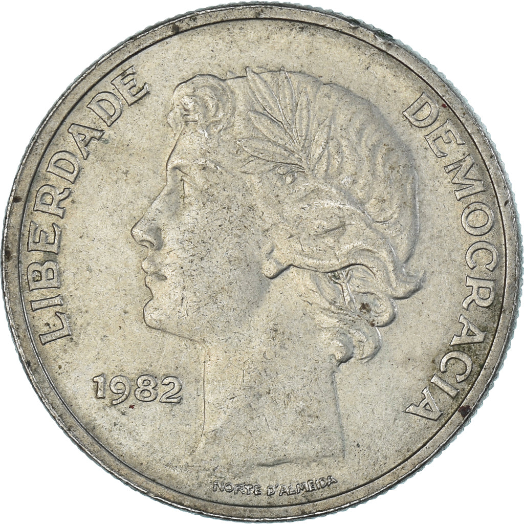 Moneta, Portogallo, 25 Escudos, 1982