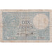 Frankrijk, 10 Francs, Minerve, 1939, Y.78529, TB, Fayette:7.18, KM:84