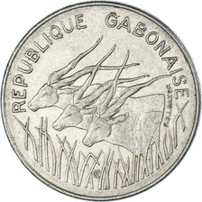 Coin, Gabon, 100 Francs, 1972