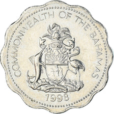 Moeda, Baamas, 10 Cents, 1998