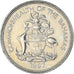 Coin, Bahamas, 25 Cents, 1997