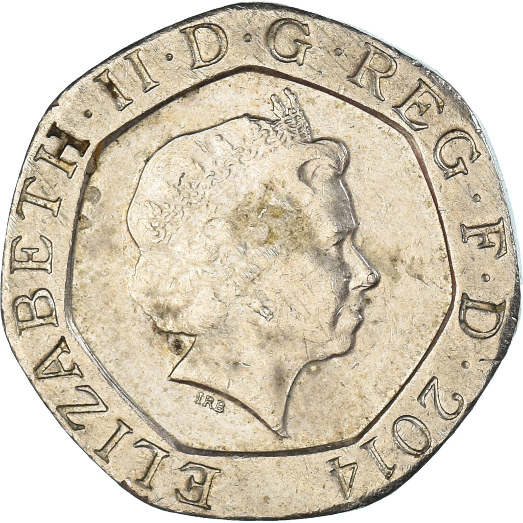 Coin, Great Britain, 20 Pence, 2014