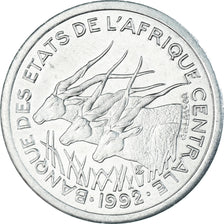 Monnaie, États de l'Afrique centrale, Franc, 1992